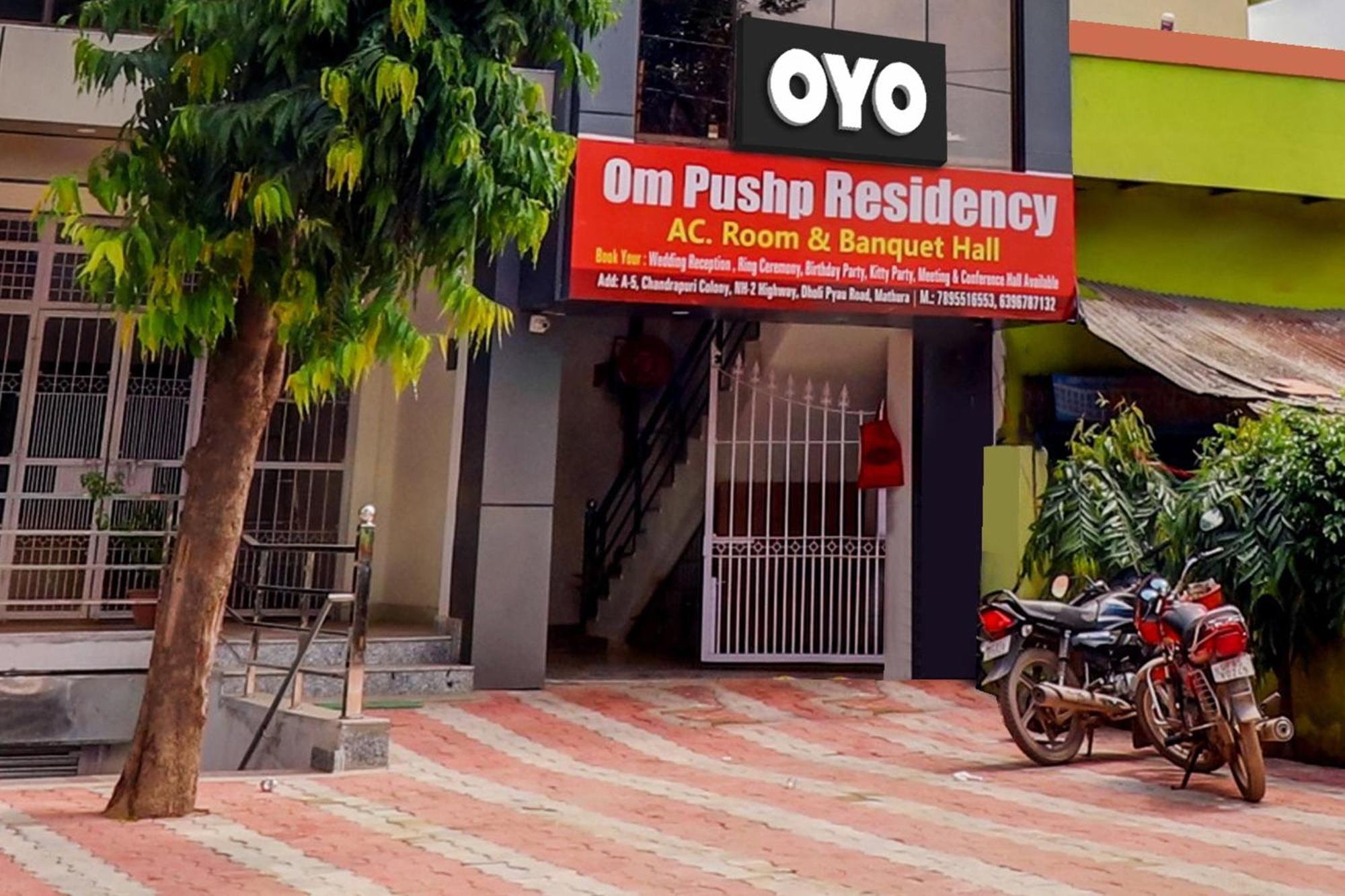 Hotel O Om Pushp Residency Mathura Eksteriør billede
